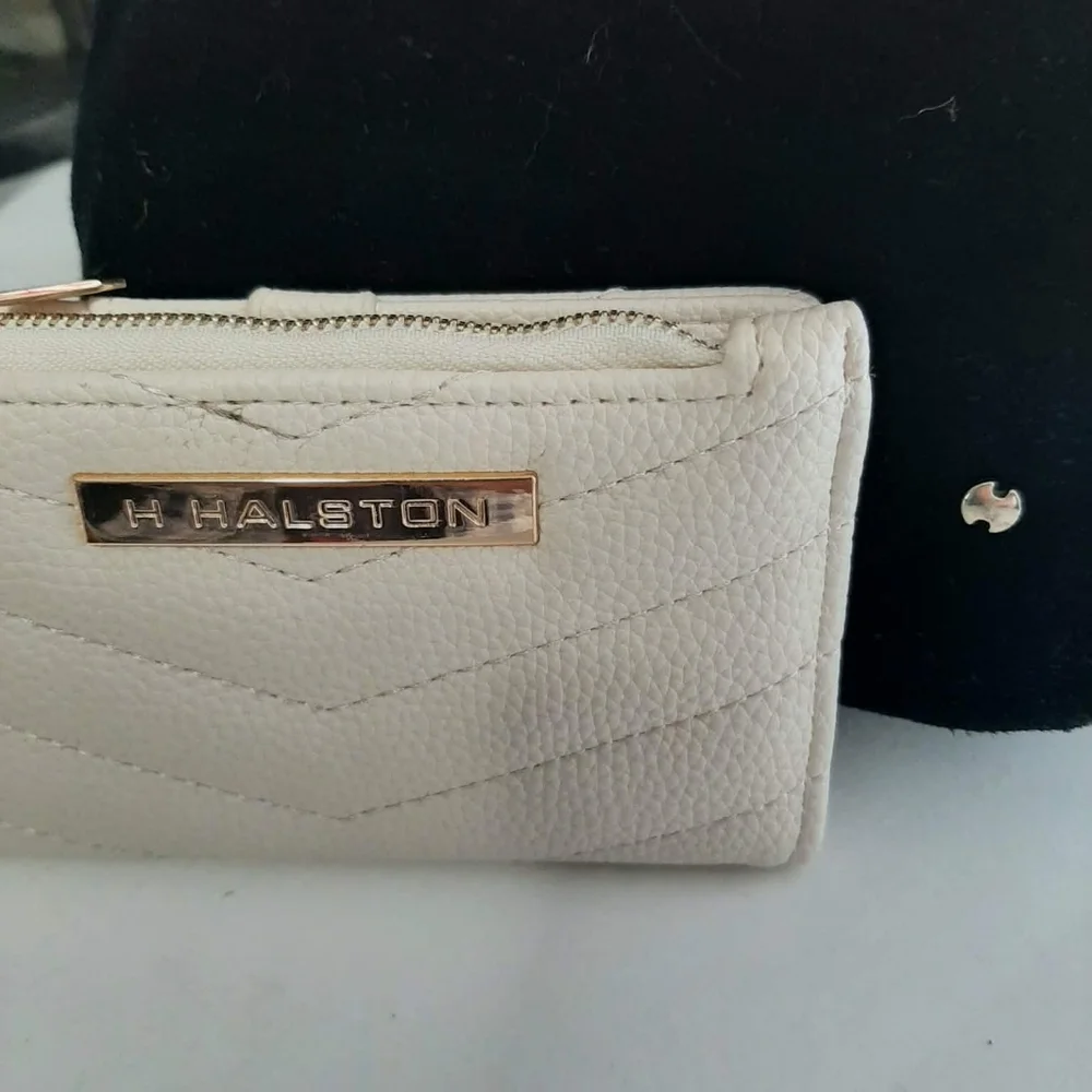 HALSTON "Alism" Suede Bucket 2 Pc Set - Picture 3 of 16